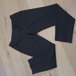 EUC Lafayette 148 New York Pants Women's sz 8 Black Bleeker Wool Trousers